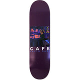 Skateboard Cafe Barfly Skateboard Deck - Purple 8"