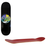 Skateboard Cafe Great Place Skateboard Deck - Black 8.5"