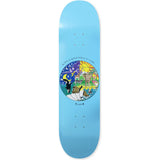 Skateboard Cafe Great Place Skateboard Deck - Baby Blue 8.125"