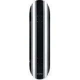 Skateboard Cafe Stripe Deck Skateboard Deck - Black/White 8.25"