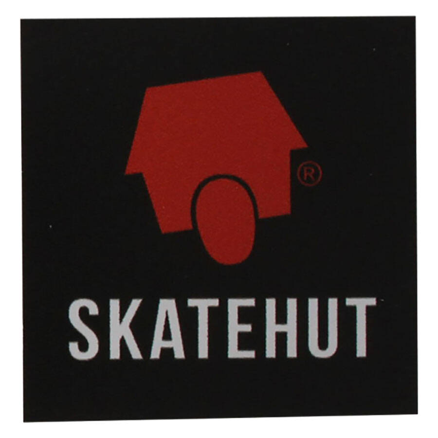 SkateHut Square Logo Sticker - Black