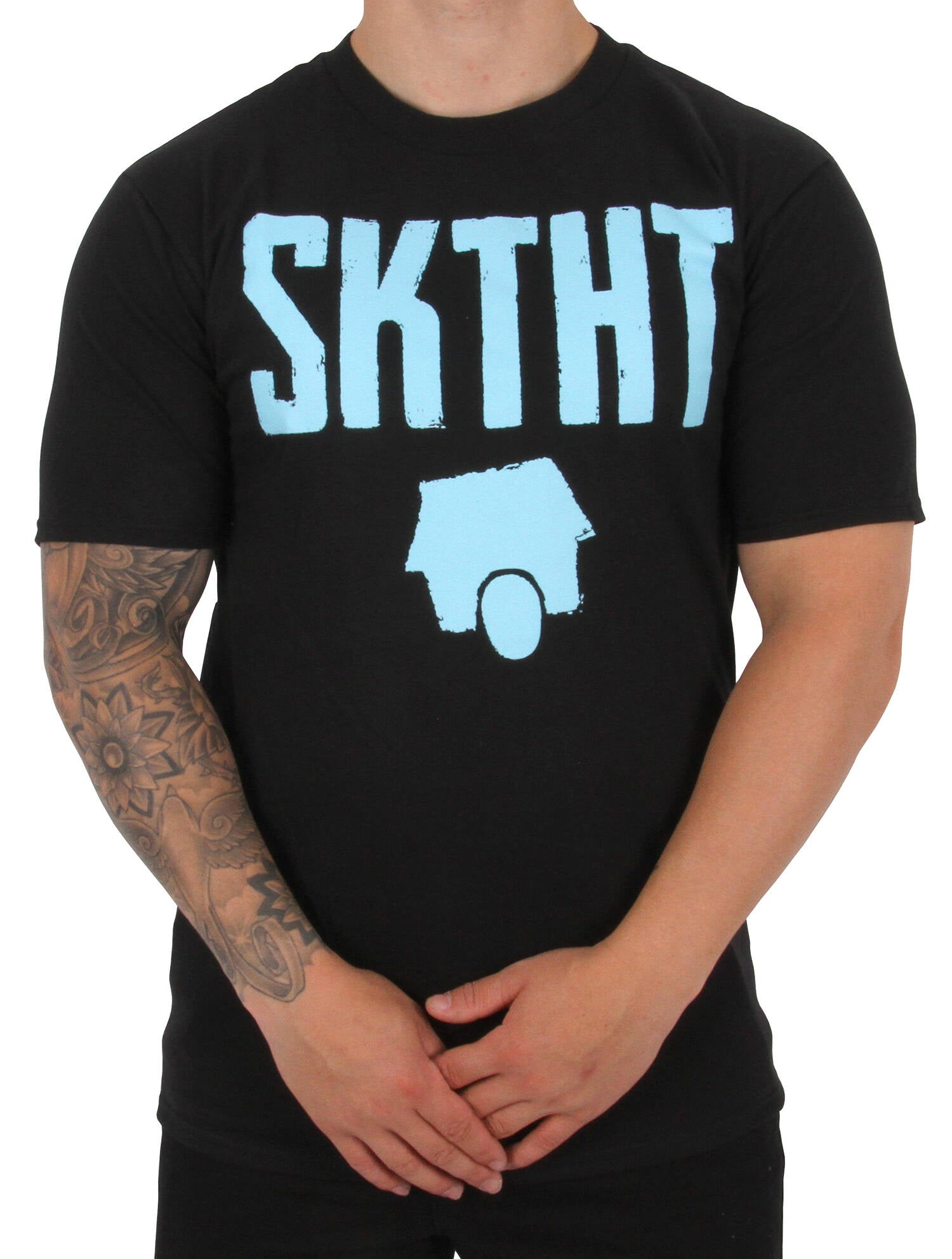 SkateHut SKTHT T-Shirt - Black MED