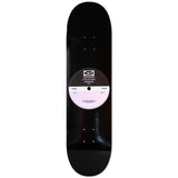 Skateboard Cafe ''45'' Skateboard Deck - Black/Lavender 8.38''