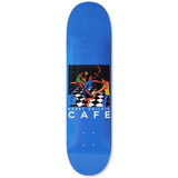 Skateboard Cafe Old Duke Skateboard Deck - Blue Woodstain 8''