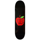 Skateboard Cafe Pink Lady Skateboard Deck Black/Red Stain 8.5''