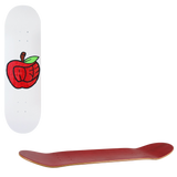 Skateboard Cafe Pink Lady Skateboard Deck - White/Red Stain 8.0''