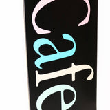 Skateboard Cafe Wayne Skateboard Deck - Black 8.38''