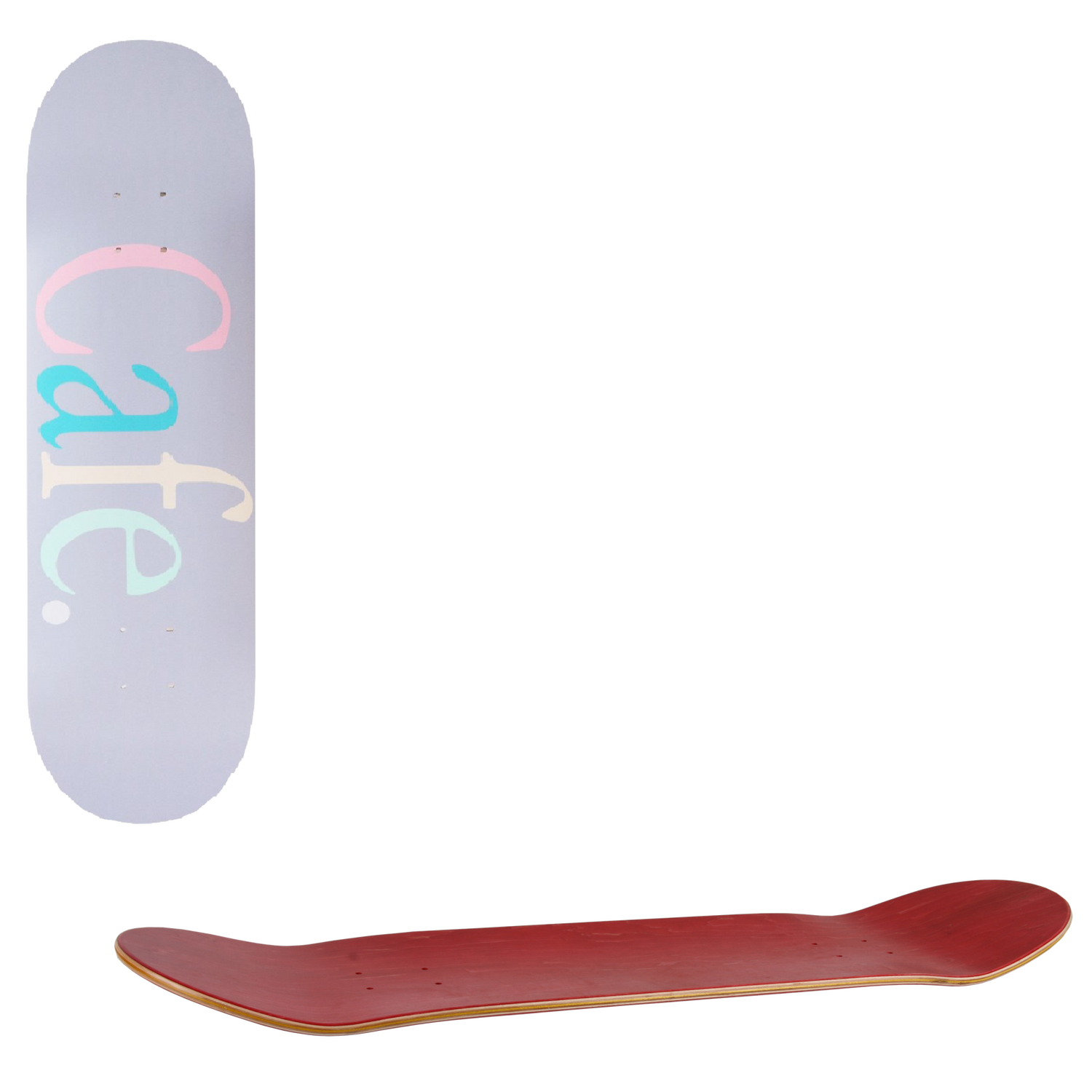 Skateboard Cafe Wayne Skateboard Deck - Powder Blue 8.25''
