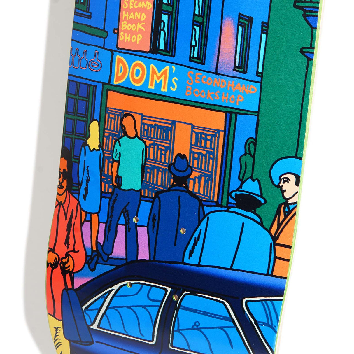 Skateboard Cafe High Street Skateboard Deck - Dom's Secondhand Bookshop 8.375"
