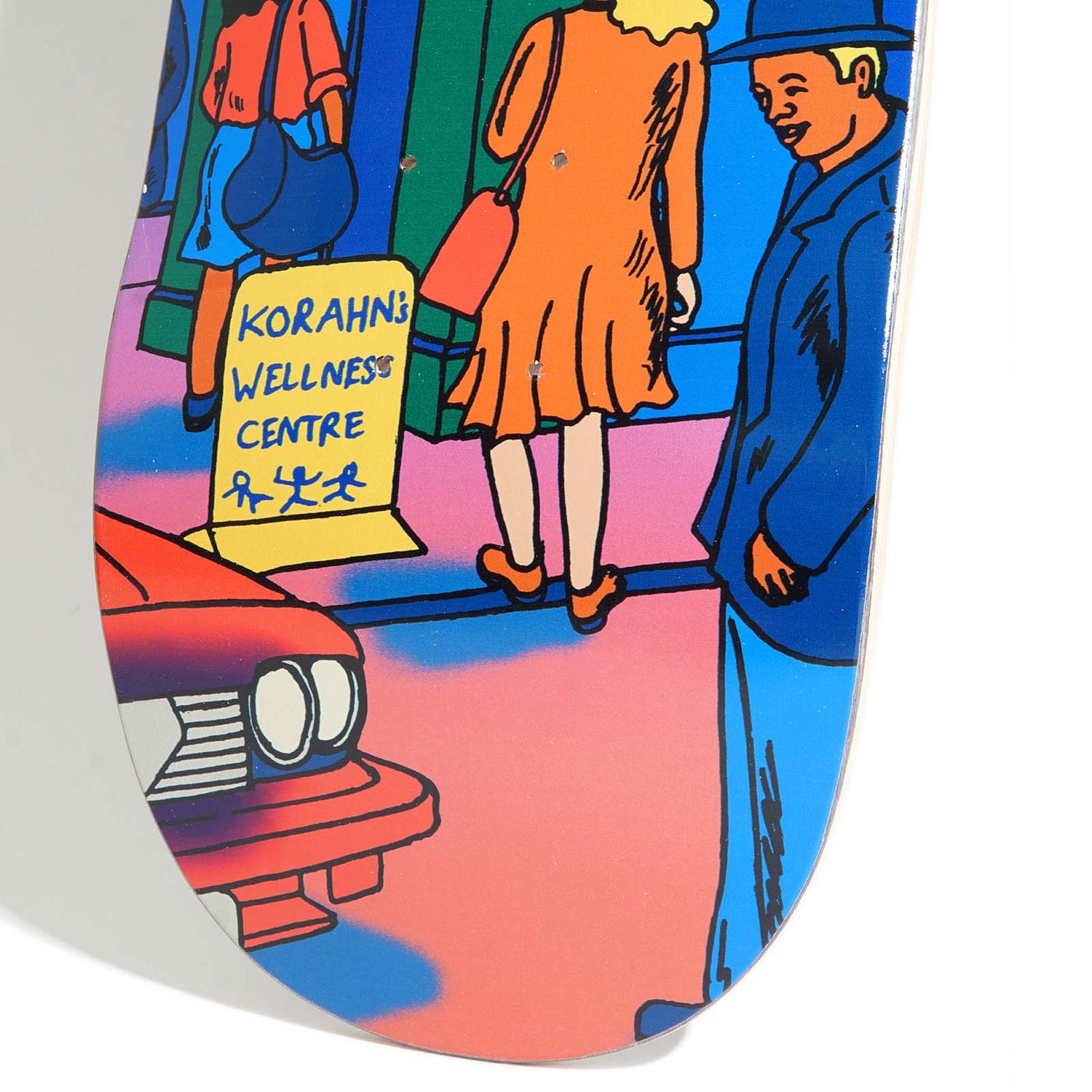Skateboard Cafe High Street Skateboard Deck - Korahn's Wellness Centre 8.5"