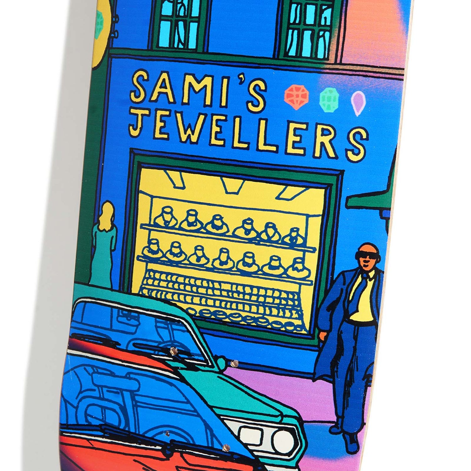 Skateboard Cafe High Street Skateboard Deck - Sami's Jewellers 8.25"