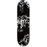 Skateboard Cafe Pooch Skateboard Deck - Black 8.5"