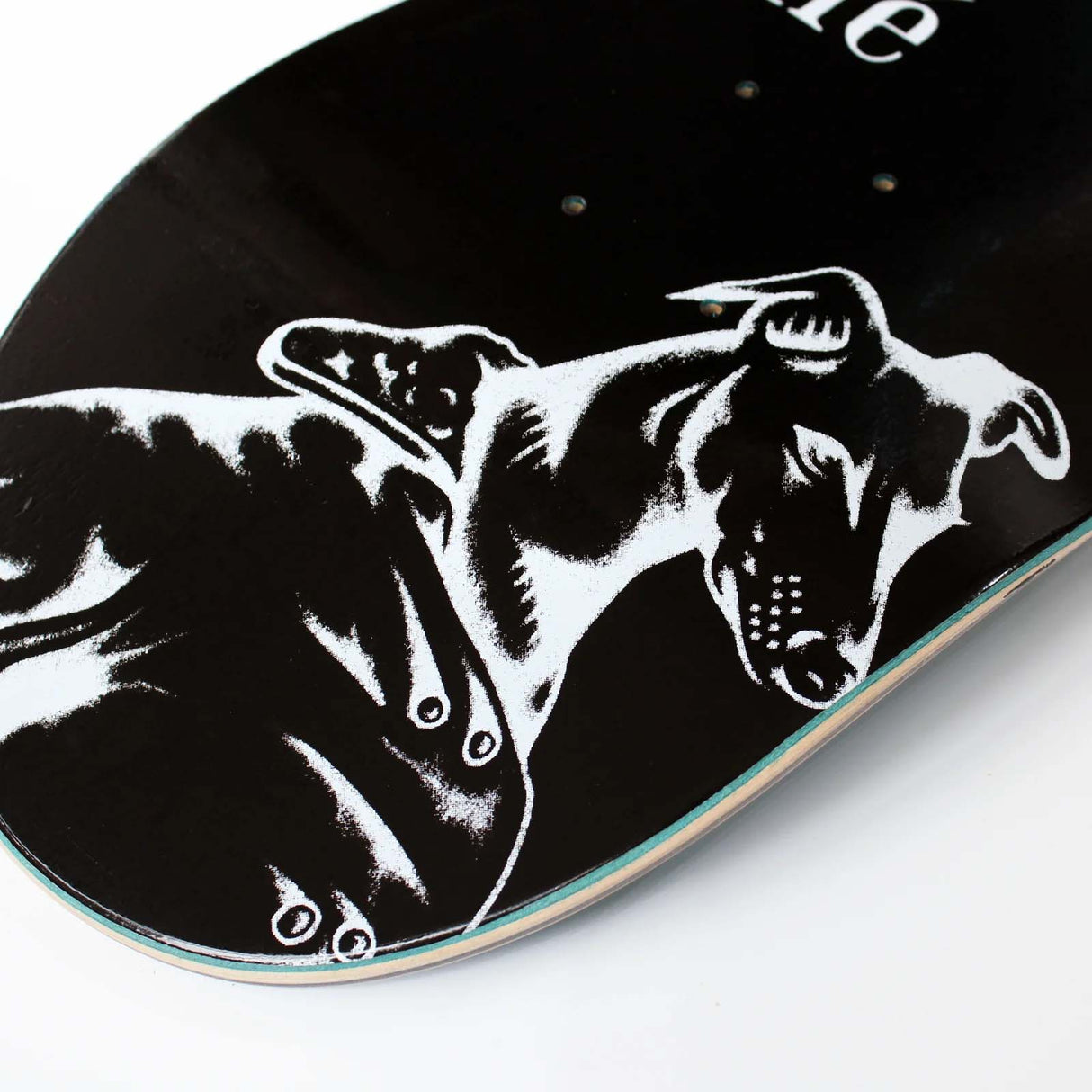 Skateboard Cafe Pooch Skateboard Deck - Black 8.5"