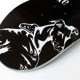 Skateboard Cafe Pooch Skateboard Deck - Black 8.5"