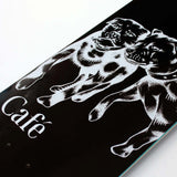 Skateboard Cafe Pooch Skateboard Deck - Black 8.5"
