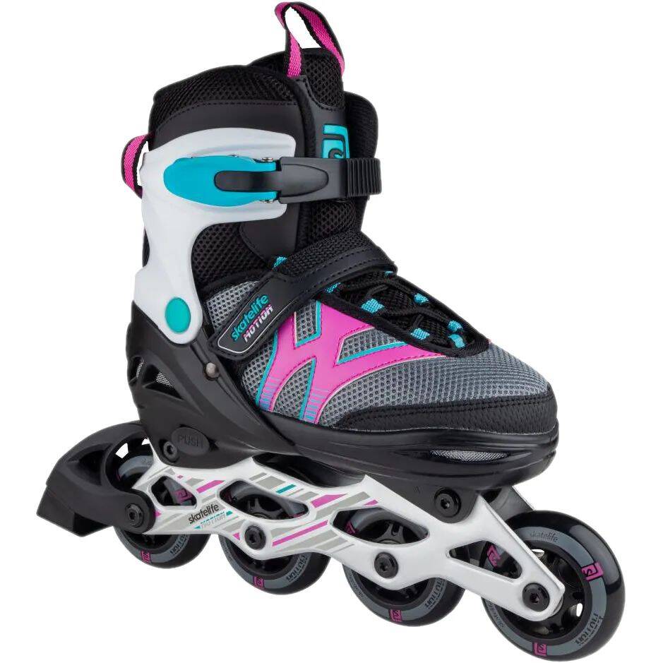 Skatelife Motion Adjustable Inline Skates - Black/Pink