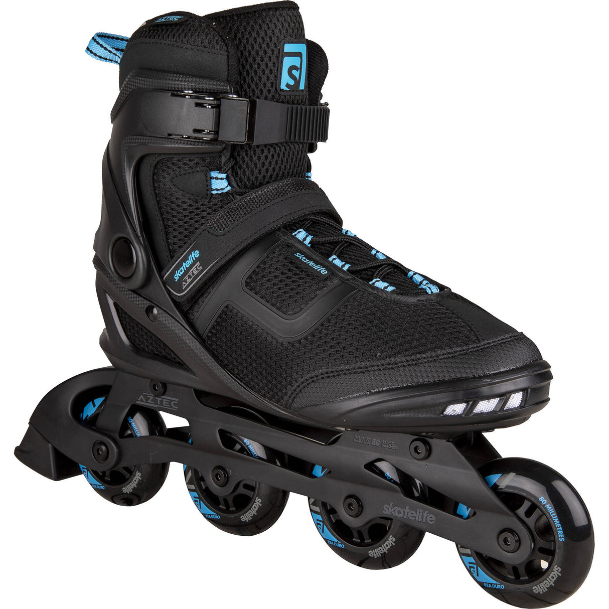Skatelife Aztec Inline Skates - Black/Blue