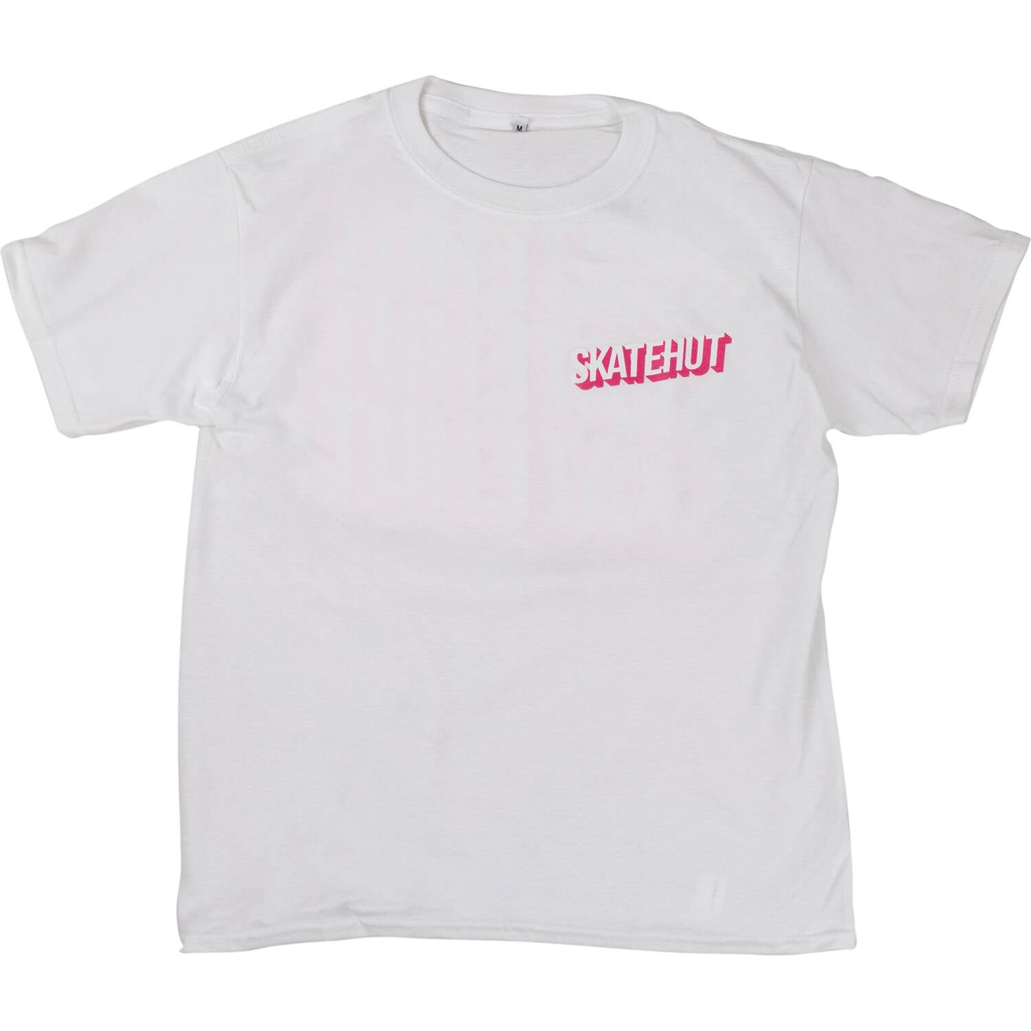 SkateHut 3D Stacked Kids T Shirt - White