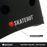 SkateHut Helmet - Matte Black