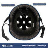 SkateHut Helmet - Blue