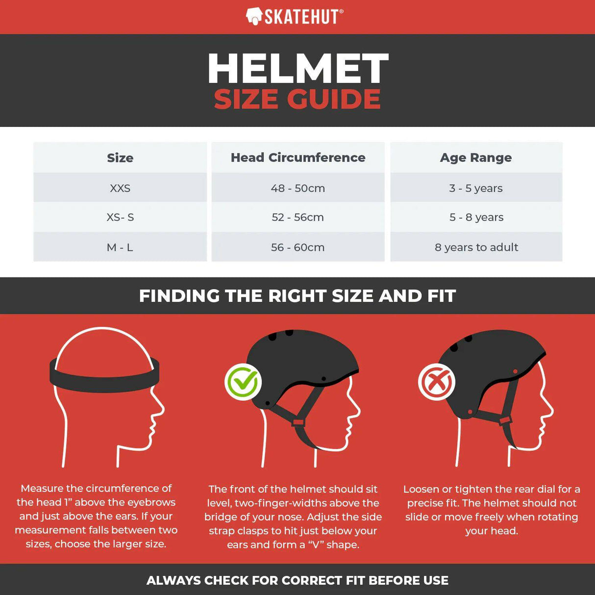 Skatehut Junior Helmet (3-5 years)