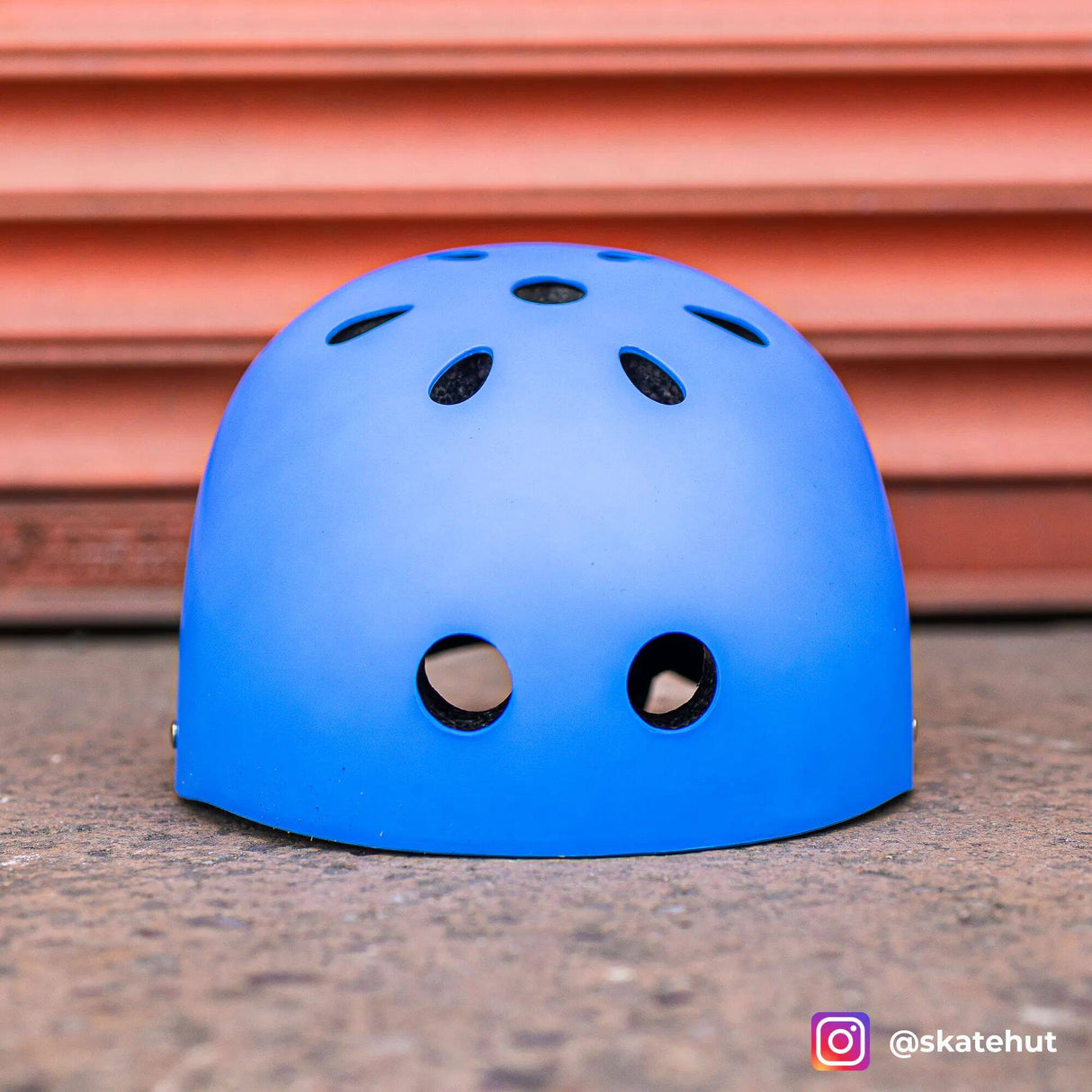 SkateHut Helmet - Matt Light Blue
