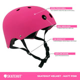 SkateHut Helmet - Pink