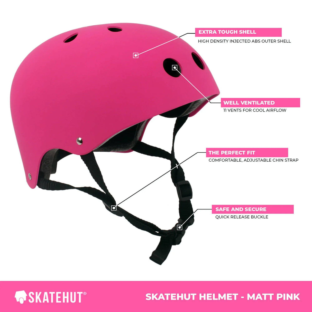 Skatehut Junior Helmet (3-5 years)