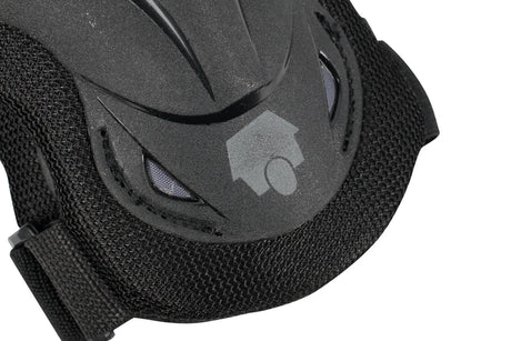 SkateHut Basic Pad Set - Black/Grey