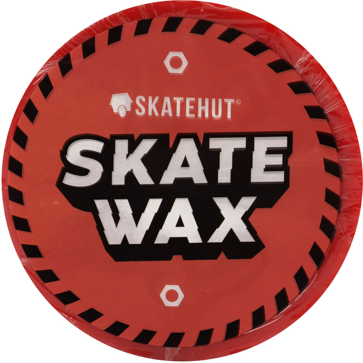 SkateHut Circular Skateboard Wax - Red