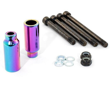 Slamm Team Cylinder Pegs - Neochrome