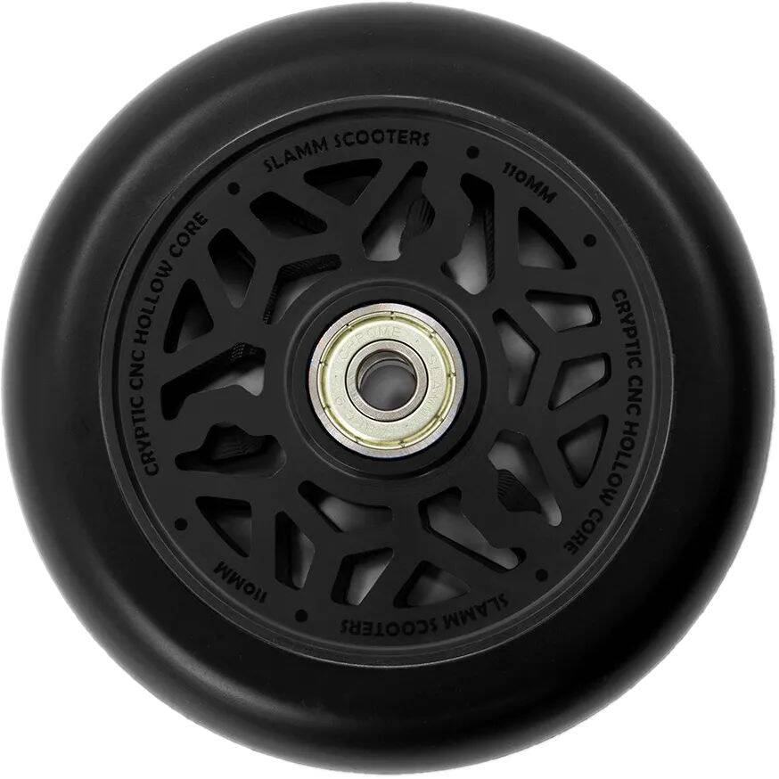 Slamm Cryptic Hollow Core Scooter Wheel - Black 110mm
