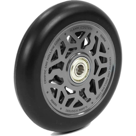 Slamm Cryptic Hollow Core 110mm Scooter Wheel - Titanium