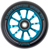 Slamm Flair 2.0 100mm Scooter Wheel - Black/Blue