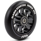 Slamm Flair 2.0 100mm Scooter Wheel - Black/Black