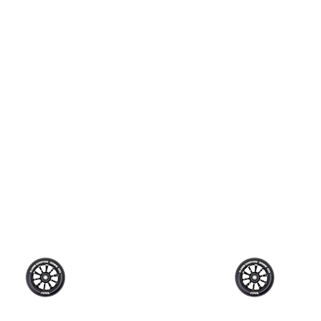 Slamm Flair 2.0 100mm Scooter Wheel - Black/Black