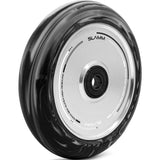Slamm Swirl Hollow Core 110mm Scooter Wheel - Black/White
