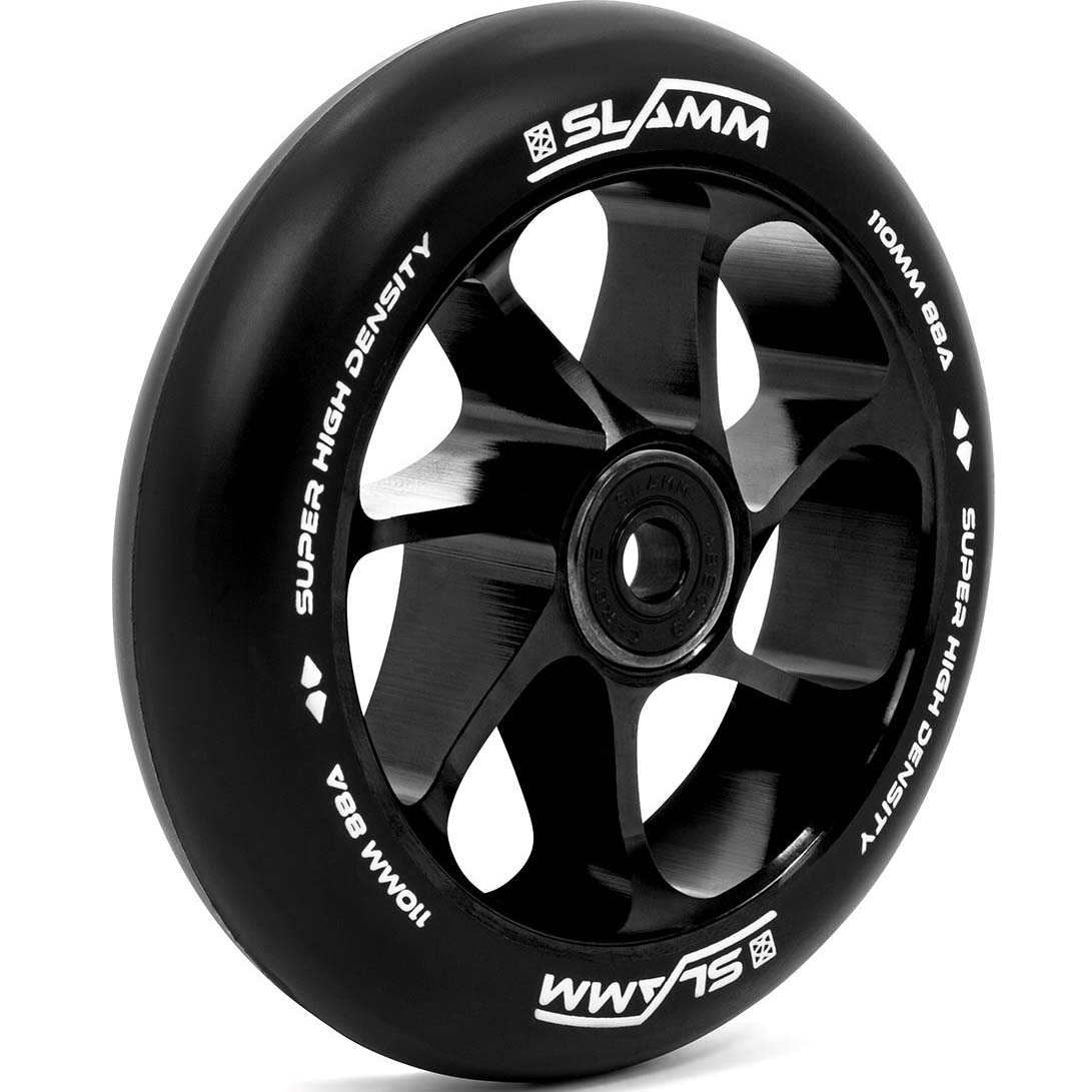 Slamm Team 110mm Scooter Wheel - Black/Black