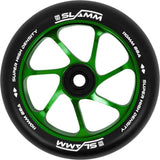 Slamm Team 110mm Scooter Wheel - Black/Green