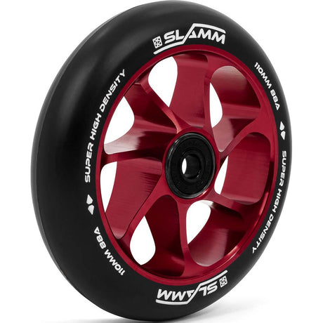 Slamm Team 110mm Scooter Wheel - Black/Red
