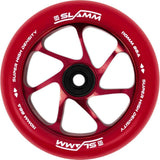 Slamm Team 110mm Scooter Wheel - Red/Red