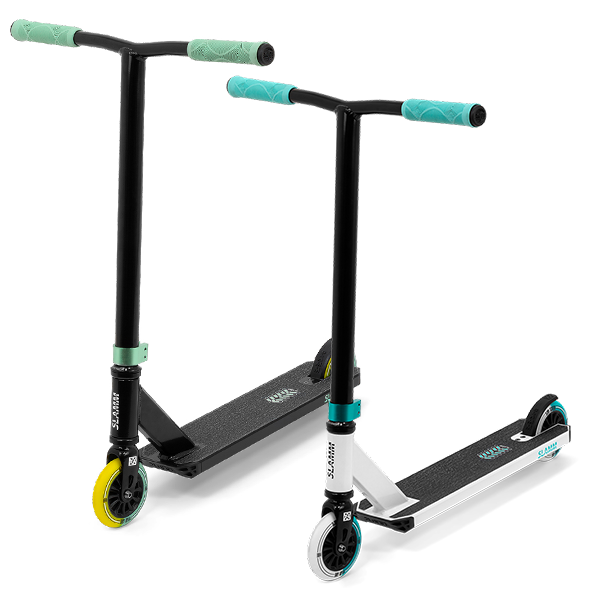 Slamm Classic Mini Pro Stunt Scooter - Black/Green