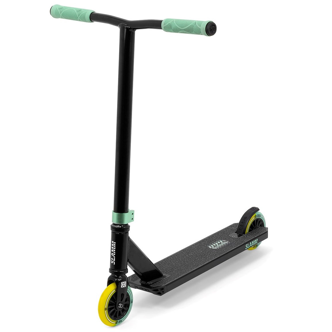 Slamm Classic Mini Pro Stunt Scooter - Black/Green