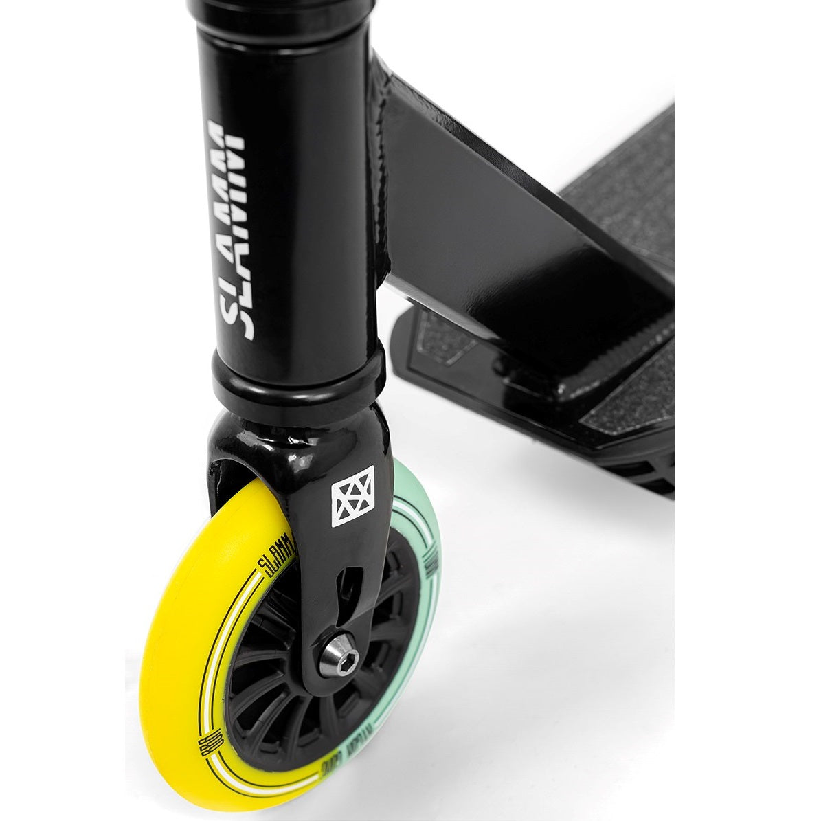 Slamm Classic Mini Pro Stunt Scooter - Black/Green