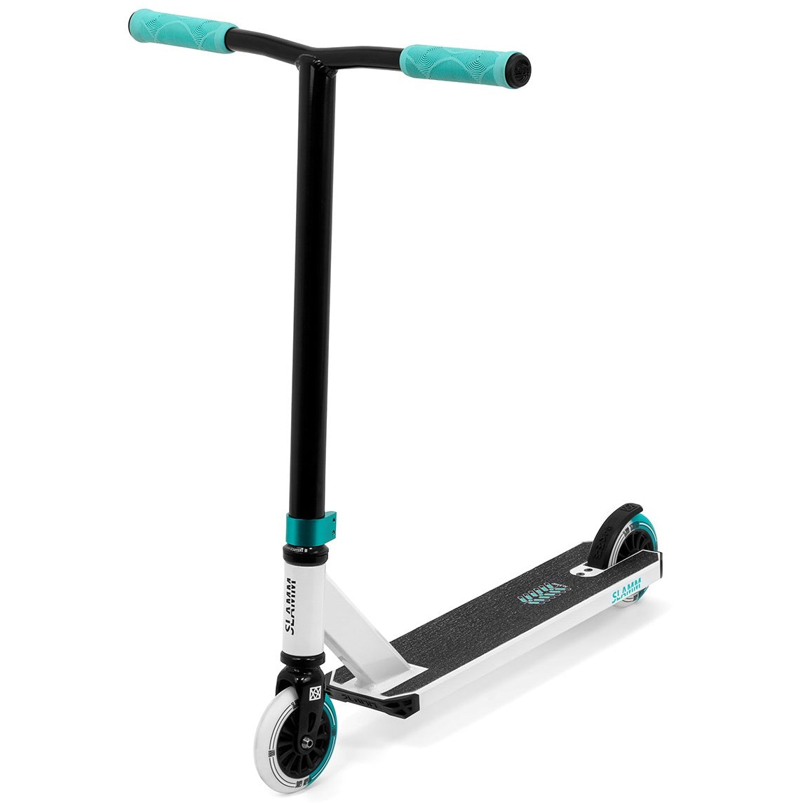 Slamm Classic Mini Pro Stunt Scooter - White/Mint