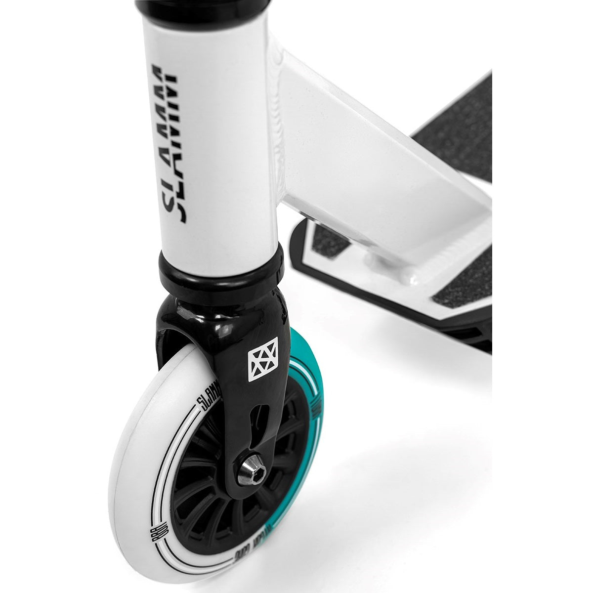 Slamm Classic Mini Pro Stunt Scooter - White/Mint