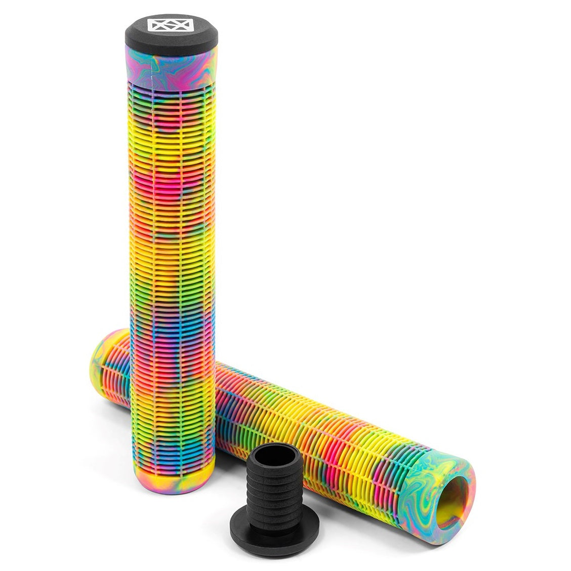 Slamm Hold-Fast Swirl 165mm Bar Grips - Tropical