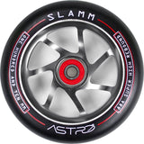 Slamm Astro 110mm Scooter Wheel - Black/Titanium