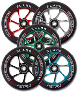 Slamm Astro 110mm Scooter Wheel - Black/Black
