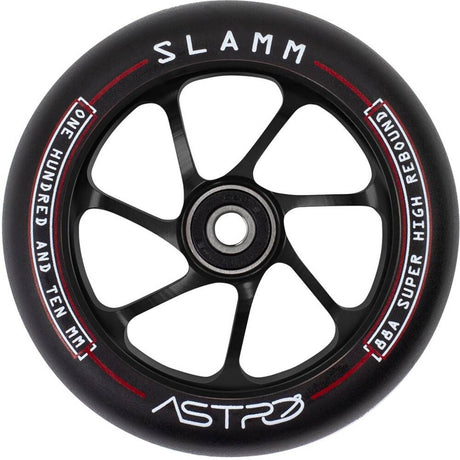 Slamm Astro 110mm Scooter Wheel - Black/Black